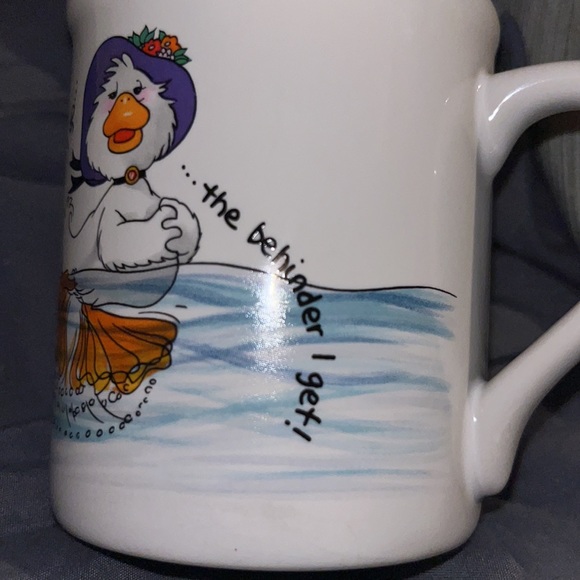 🐇 Suzy’s zoo Vintage Collectable Duck Purple Hat Coffee Tea Drinkware Mug Cup - Picture 8 of 10